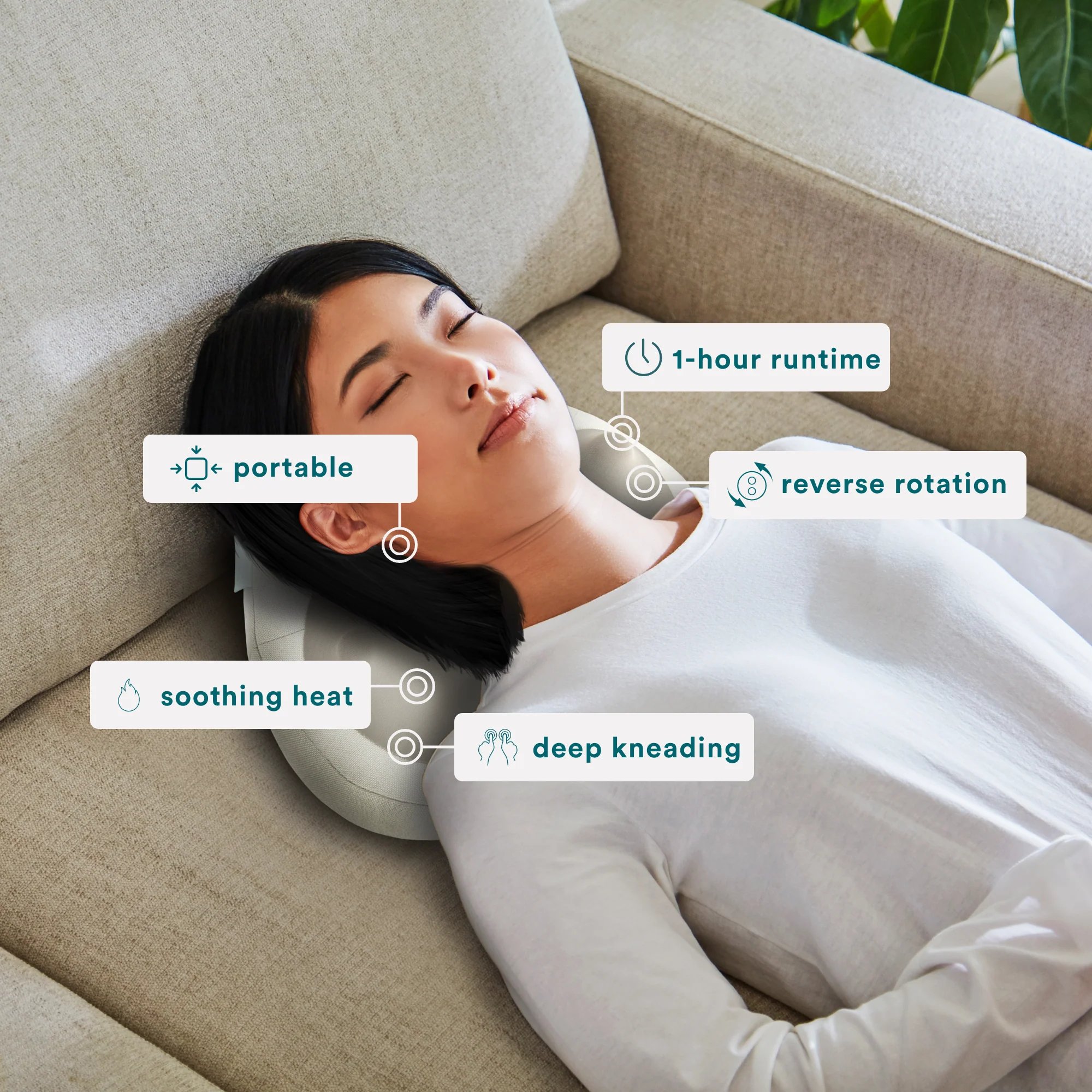 Total Recline Neck Massager - Image 3